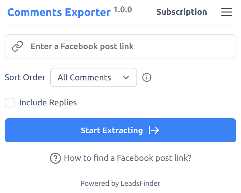 Picture of the extension